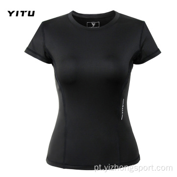 T-Shirt Wicking Dry Fit Feminina justa